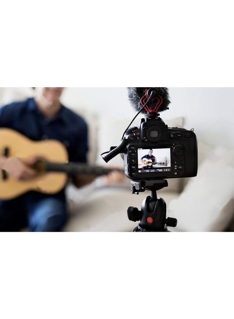 BOYA BY-MM1 Video Microphone Youtube Vlogging Facebook Livestream Recording Shotgun Mic For Smartphone/Cameras Multicolour - Image 2